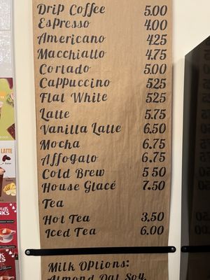 Menu photo 3 Criterion coffee Pasadena, CA