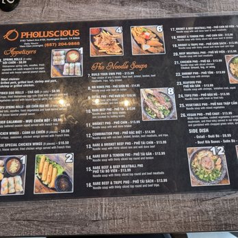 Pholuscious - Menu 1 - Vietnamese Near Me - Huntington Beach, California Pholuscious - Menu 1 - Vietnamese Near Me - Huntington Beach, California