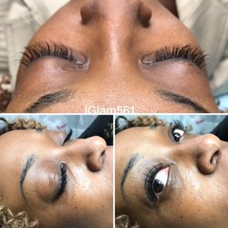 Lux Lashes & Brow Designs - Hybrid eyelash extensions