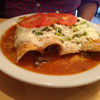 La Casa de Julia - Beef enchiladas in red sauce - Tacos Near Me - Woodside, New York