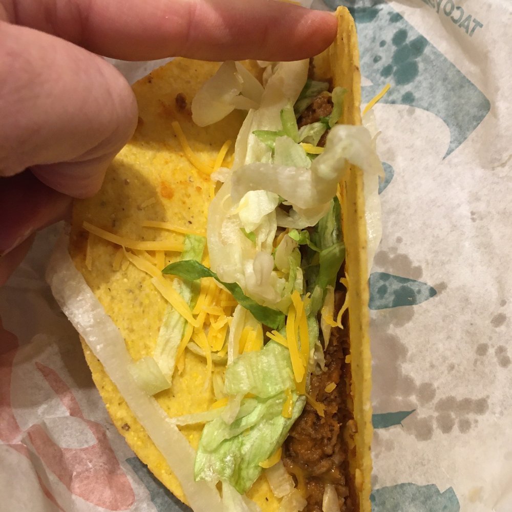 Taco Bell / KFC - Broken shell no filling - Fast Food Near Me - Highland, Illinois