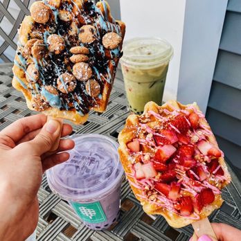 Sweet Waffles Boba 363 Photos 156 Reviews Bubble Tea 18 Hudson St Boston Ma