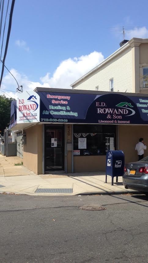 Slide of E D Rowand & Son