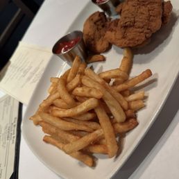 Chicken fingers and fries (not on menu) Chicken fingers and fries (not on menu)