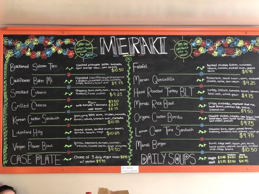 Menu photo 1 Meraki Litchfield, CT