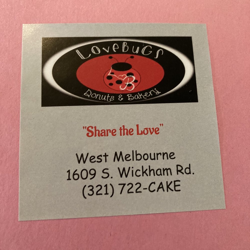 Love Bug's Bakery - Donuts Near Me - Melbourne, Florida Love Bug's Bakery - Donuts Near Me - Melbourne, Florida