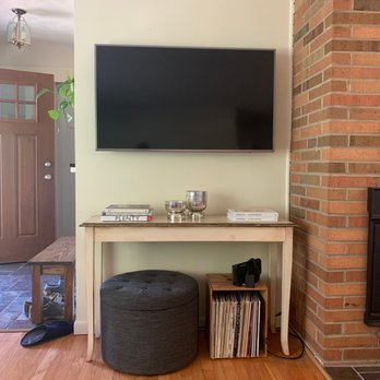 A/V Multimedia Solutions - Newly mounted TV - Home Theatre Installation Near Me