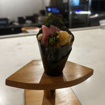 Sushi Saint - bluefin akami black garlic - Sushi Bars Near Me - Orlando, Florida Sushi Saint - bluefin akami black garlic - Sushi Bars Near Me - Orlando, Florida