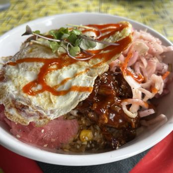 The Friendly Toast - "You Bowl me over" - Bulgogi beef Rice Pickled onion - ADD 2 fried eggs - Breakfast & Brunch Near Me - Portsmouth, New Hampshire The Friendly Toast - "You Bowl me over" - Bulgogi beef Rice Pickled onion - ADD 2 fried eggs - Breakfast & Brunch Near Me - Portsmouth, New Hampshire
