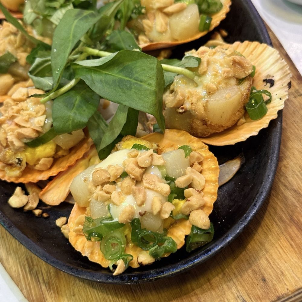 Oc A Chay - Scallops with quail eggs - Vietnamese Near Me - San Gabriel, California Oc A Chay - Scallops with quail eggs - Vietnamese Near Me - San Gabriel, California