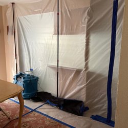 Landall Restoration - Containment with negative pressure to prevent cross contamination