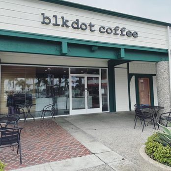 Blk Dot Coffee - It's in a plaza near PCH and 2nd St. Blk Dot Coffee is also located in Irvine Spectrum. - Coffee & Tea Near Me - Long Beach, California