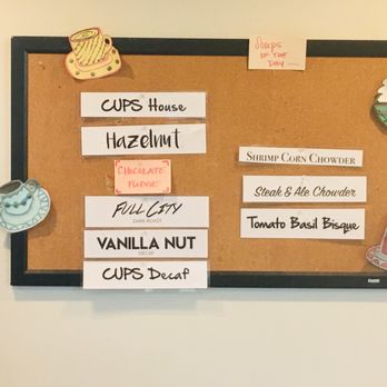 Cups Coffee Bar - Coffee/soup of the day - Coffee & Tea Near Me - Indianapolis, Indiana