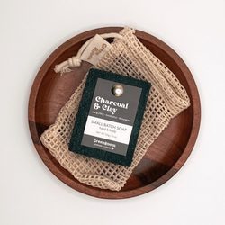We love small businesses.
This small batch soap is made with little packaging to help reduce waste. Grab a soap holder too.