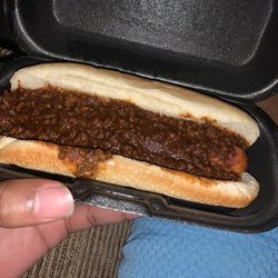 Cook Out - Chilli hot dog