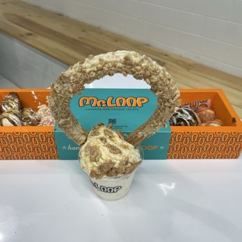 Mr Loop - Cinnamon Toast Crunch Loop Churros with Vanilla Soft Serve - Desserts Near Me - Mississauga, Ontario Mr Loop - Cinnamon Toast Crunch Loop Churros with Vanilla Soft Serve - Desserts Near Me - Mississauga, Ontario