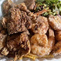 Fryer To The Buyer Fish Shop - Fried Banga Mary, Shrimp and Chips Combo