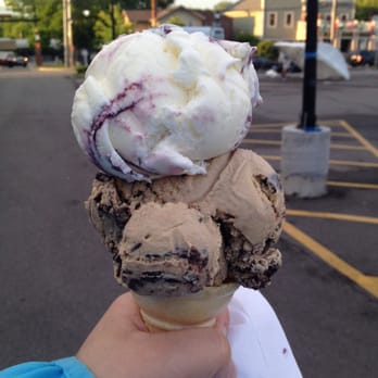 Ice Cream Factory - Regular sized Blackberry Cheesecake & Gritty Bittersweet Symphony - Ice Cream & Frozen Yogurt Near Me
