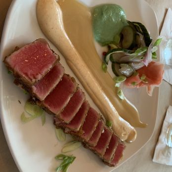 Everyday People Cafe - Wasabi Pea Crusted Tuna - Diners Near Me - Douglas, Michigan