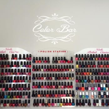 Pro Nails - Our Color Bar! - Nail Salons Near Me - Burnsville, Minnesota