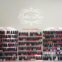 Pro Nails - Our Color Bar!