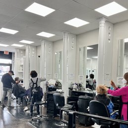 Hair salon area Hair salon area