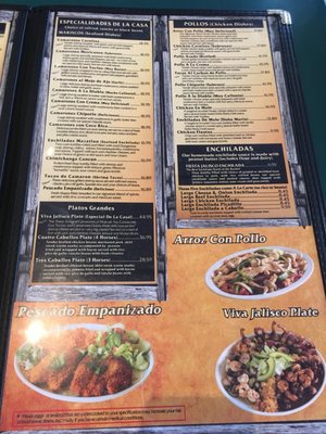 Menu photo 3 Fiesta Jalisco Avon, CO