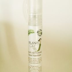 Island Girl Natural Beauty - All natural hand sanitizer spray.