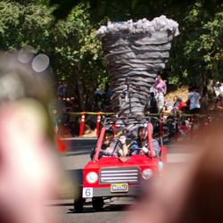Portland Adult Soapbox Derby - Variety, colorful, and fun