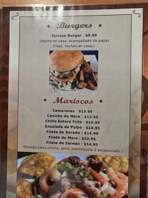 Menu photo 7 Terraza 18 Carolina, AL