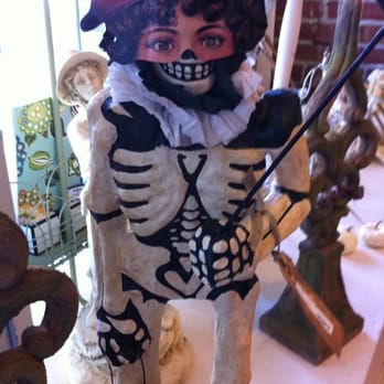 Daisy's Mercantile - They sell these doll masks. I thought they were funny and creepy at the same time. - Home Decor Near Me - Alameda, California Daisy's Mercantile - They sell these doll masks. I thought they were funny and creepy at the same time. - Home Decor Near Me - Alameda, California