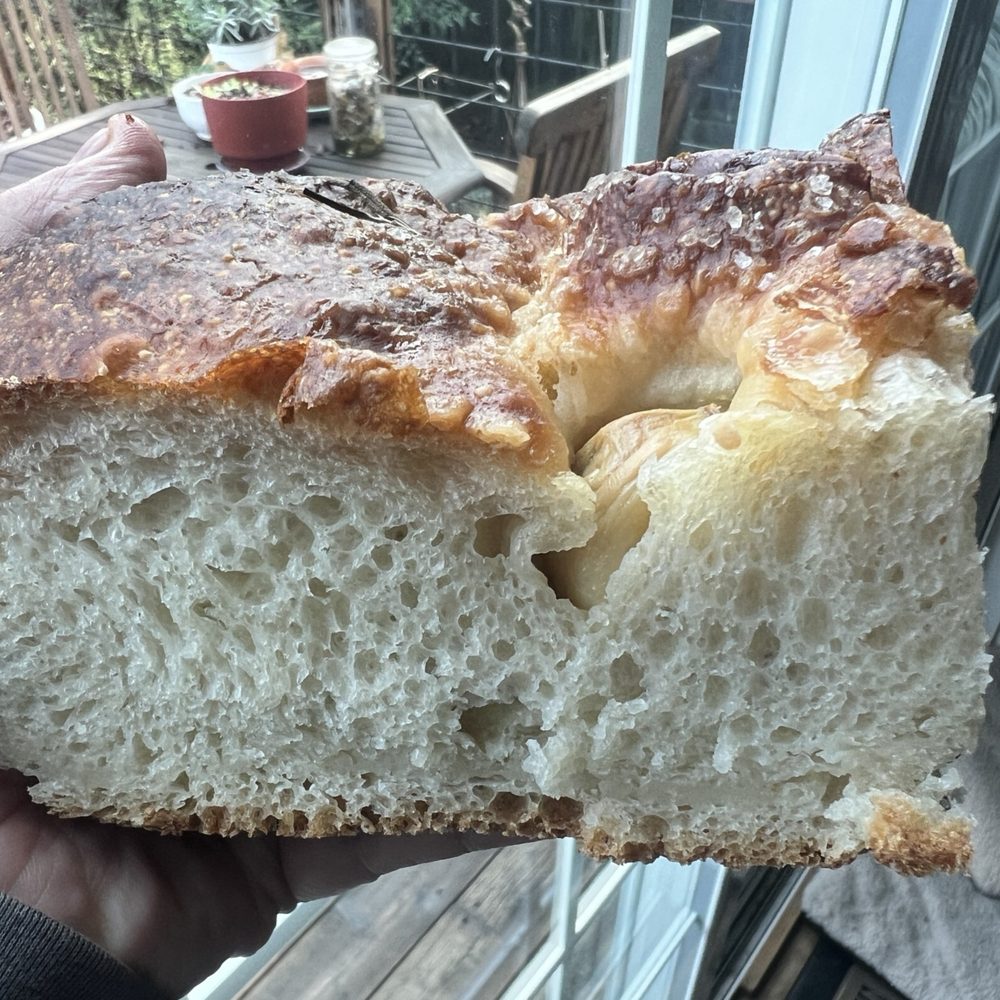 Camas Market & Bakery - Thick, but soft & moist roasted garlic focaccia - Bakeries Near Me - Camas, Washington Camas Market & Bakery - Thick, but soft & moist roasted garlic focaccia - Bakeries Near Me - Camas, Washington