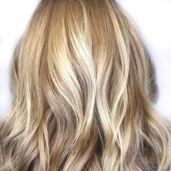Rosewater Salon - Balayage on a Natural Stawberry Blonde | first session