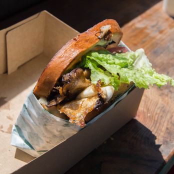Dad's Luncheonette - Mushroom Sandwich $12 - New American Near Me - Half Moon Bay, California