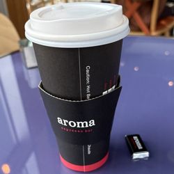 Aroma Espresso Bar - Large latte needed