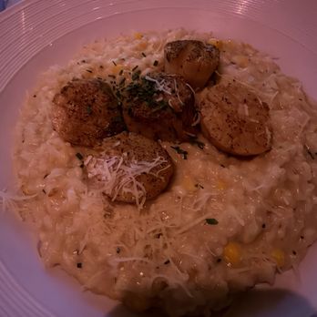 Piero's Italian Cuisine - Scallops and corn risotto - Italian Near Me - Las Vegas, Nevada