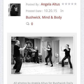 NYC Shaolin - Nyc shaolin in Bushwick Daily article October 2015 - Chinese Martial Arts Near Me - Honesdale, Pennsylvania