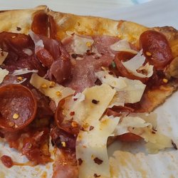 Blue Baker - 4 meat pizza