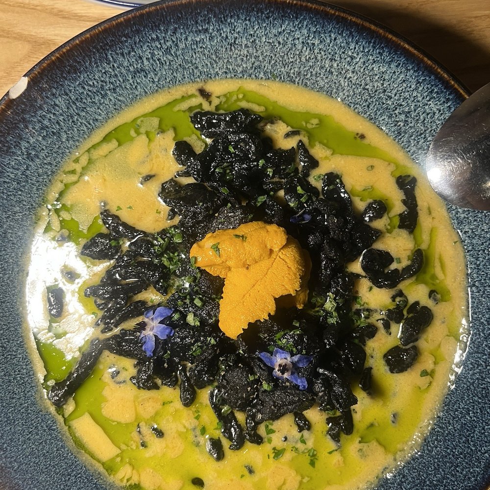 Luka - Squid ink & uni pasta - Coffee & Tea Near Me - Artesia, California Luka - Squid ink & uni pasta - Coffee & Tea Near Me - Artesia, California