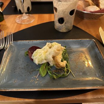 Osteria Oliva Nera - Zucchini flowers stuffed with cheese! A must get! - Venetian Near Me - Venezia, VE Osteria Oliva Nera - Zucchini flowers stuffed with cheese! A must get! - Venetian Near Me - Venezia, VE