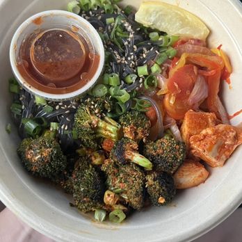 moonbowls - Sweet Chicken Kimchi - Korean Near Me - Long Beach, California moonbowls - Sweet Chicken Kimchi - Korean Near Me - Long Beach, California