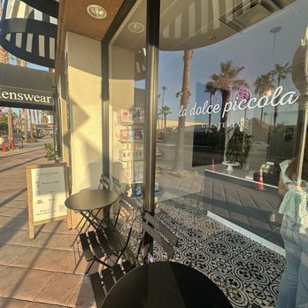 La Dolce Piccola Gelateria - Outside - Gelato Near Me - Palm Desert, California