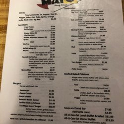the mayo sauce - Menu