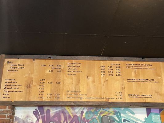 Menu photo 5 Cathedral Coffee Portland, OR