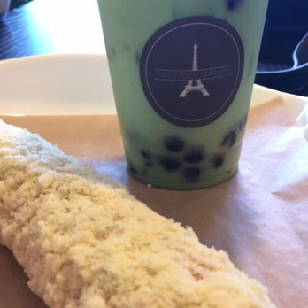 Ari Bakery Cafe - My favorite duo- honeydew boba and sweet cream bread - Bakeries Near Me - Davie, Florida Ari Bakery Cafe - My favorite duo- honeydew boba and sweet cream bread - Bakeries Near Me - Davie, Florida