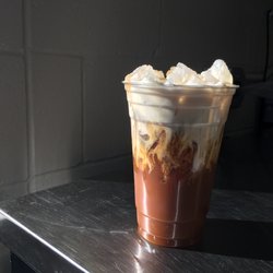 Iron + Grain Coffee House - Salted caramel honey cold brew