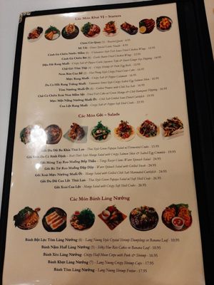Menu photo 8 Lang Nuong San Jose, CA
