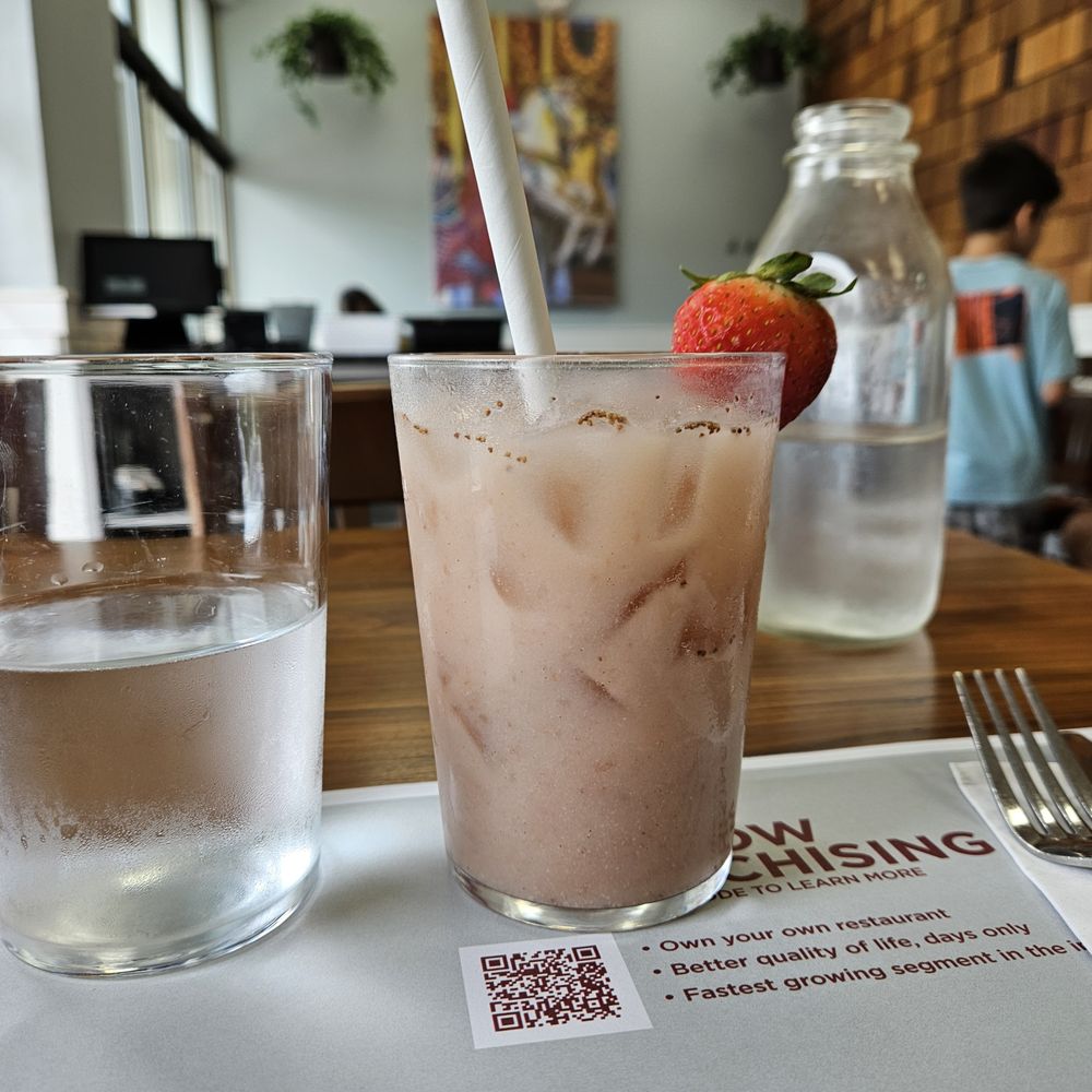 Turning Point - Strawberry Horchata - Coffee & Tea Near Me - Paramus, New Jersey Turning Point - Strawberry Horchata - Coffee & Tea Near Me - Paramus, New Jersey