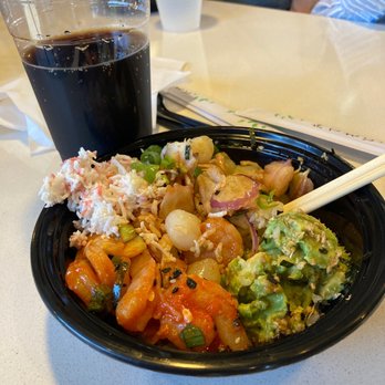 Ahipoki - Kimchi shrimp, scallops and octopus! - Seafood Near Me - Scottsdale, Arizona Ahipoki - Kimchi shrimp, scallops and octopus! - Seafood Near Me - Scottsdale, Arizona