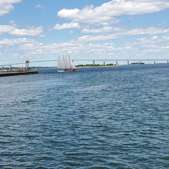 Fort Adams State Park - scenic view of Pell Bridge - Parks Near Me - Newport, Rhode Island